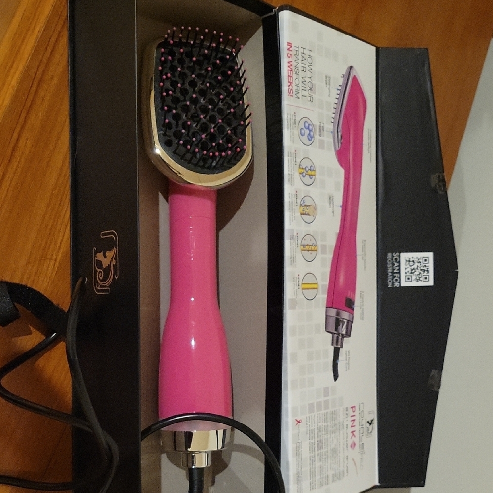Royale Pink 3-in-1 Blower Brush